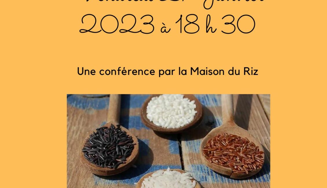 Conférence sur le "riz"
