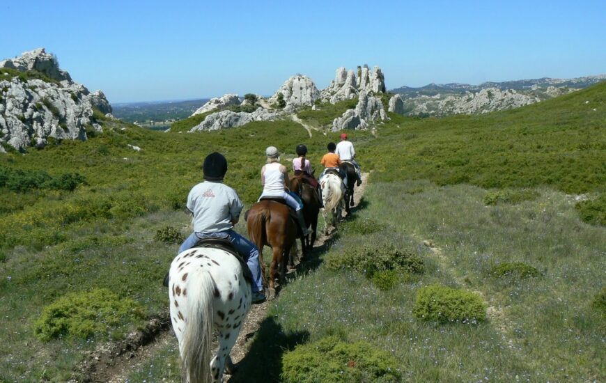 Randonnée à cheval avec le Petit Roman