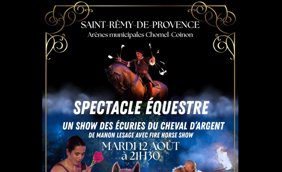 Spectacle équestre à Saint-Rémy-de-Provence