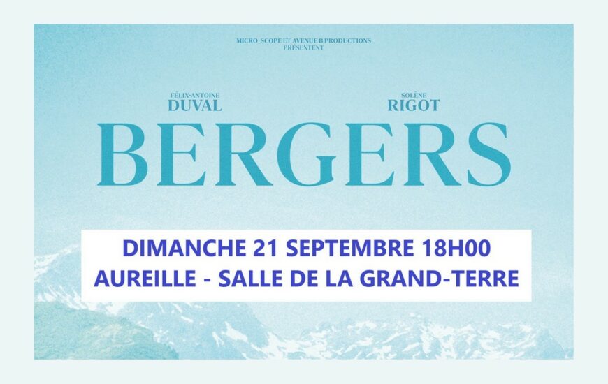 Projection du film 'Bergers'