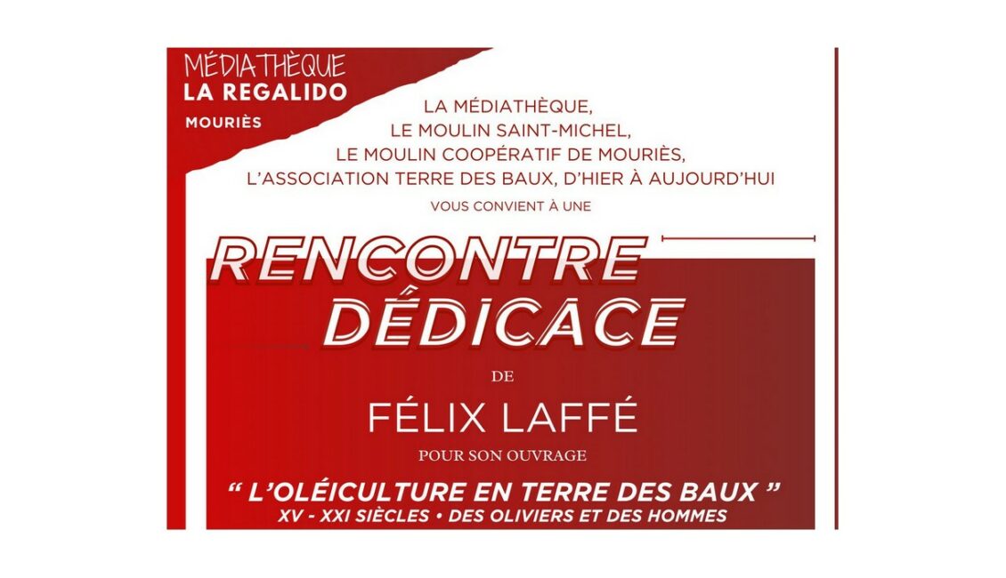 Rencontre dédicace : Félix Laffé