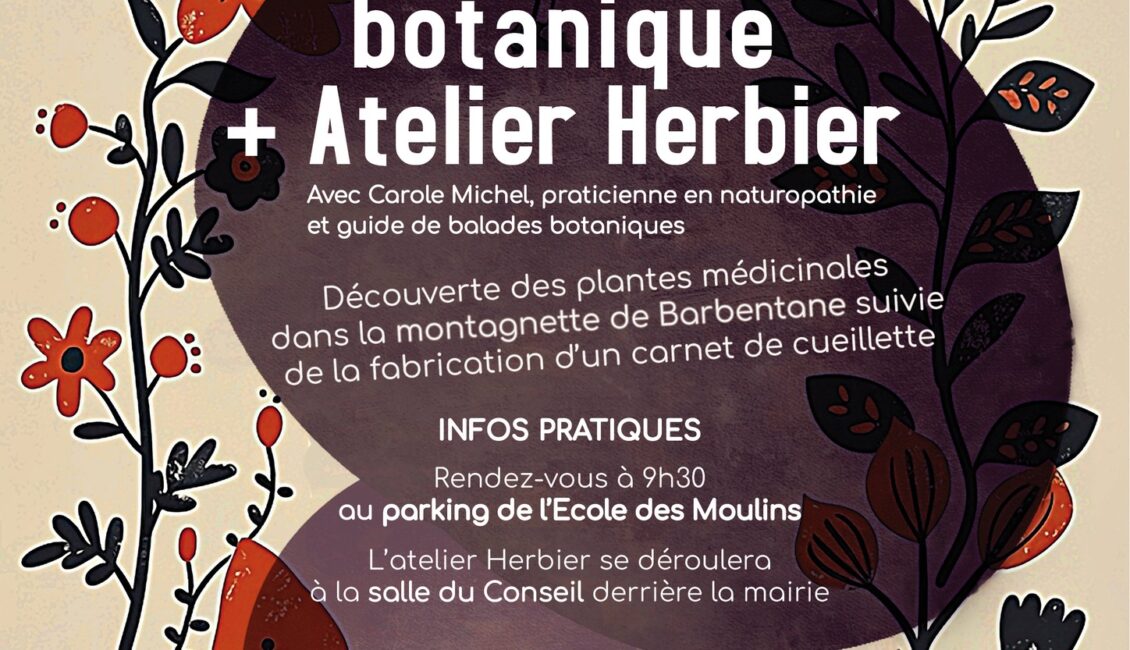 Sortie botanique + Atelier Herbier