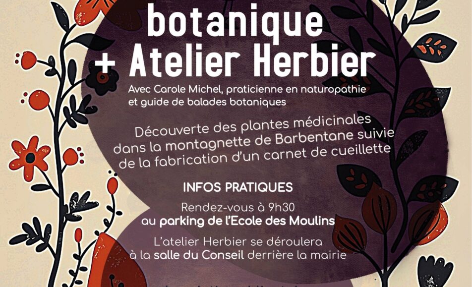 Sortie botanique + Atelier Herbier