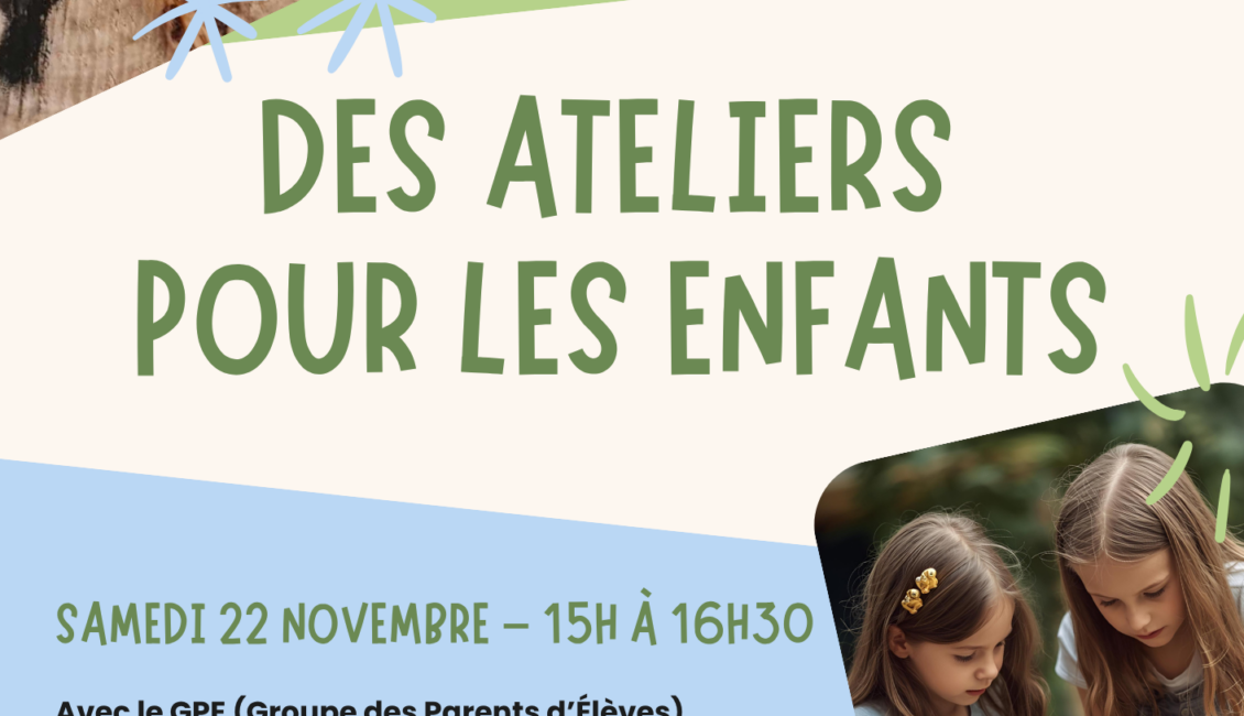 Atelier Agora : Atelier pour les enfants