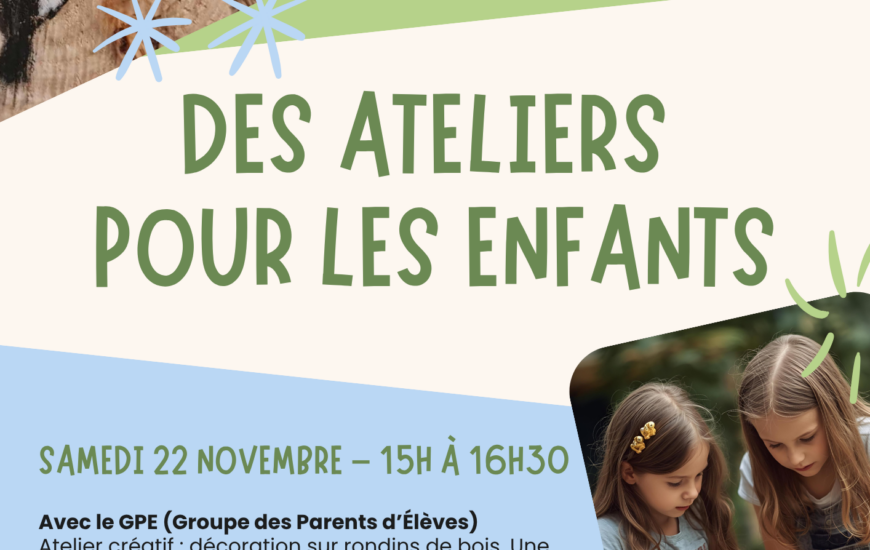 Atelier Agora : Atelier pour les enfants