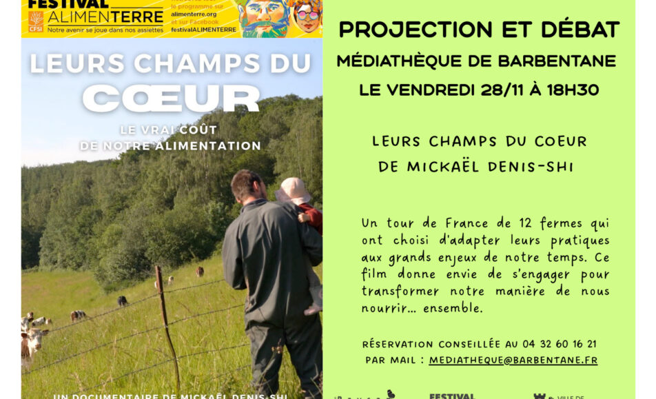 Projections et débats à la médiathèque