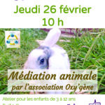 Atelier "Médiation animale"