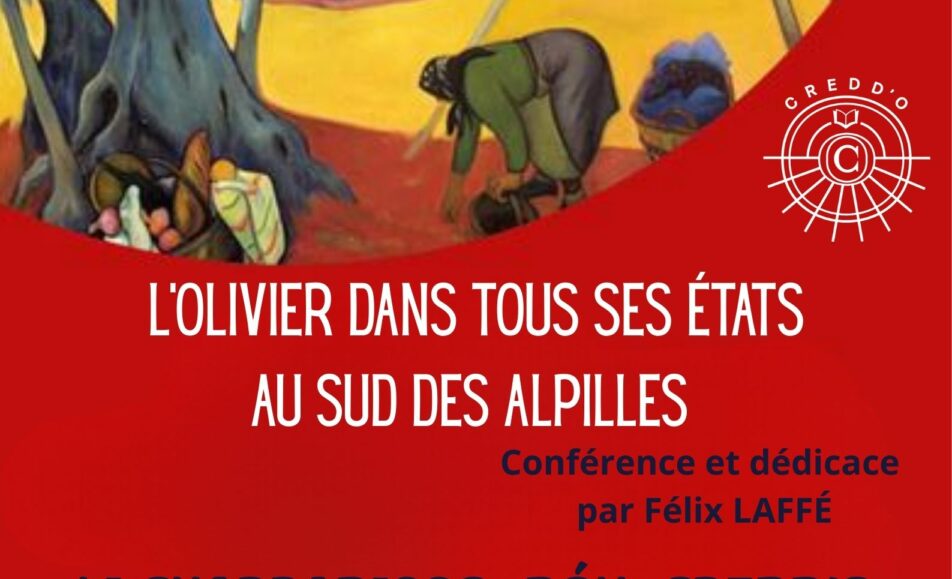 Conférence du CREDD'O "L'Oleiculture en terre des Baux XVè - XXè siècle"
