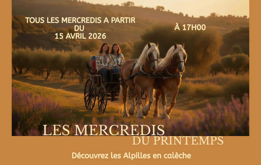 Les mercredis du printemps avec Attelage Évasion