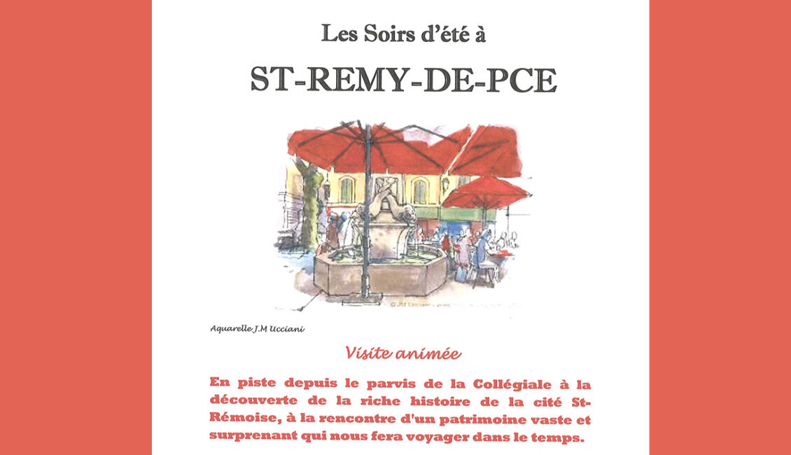 Excursion "Les soirs d'été" à Saint-Rémy-de-Provence