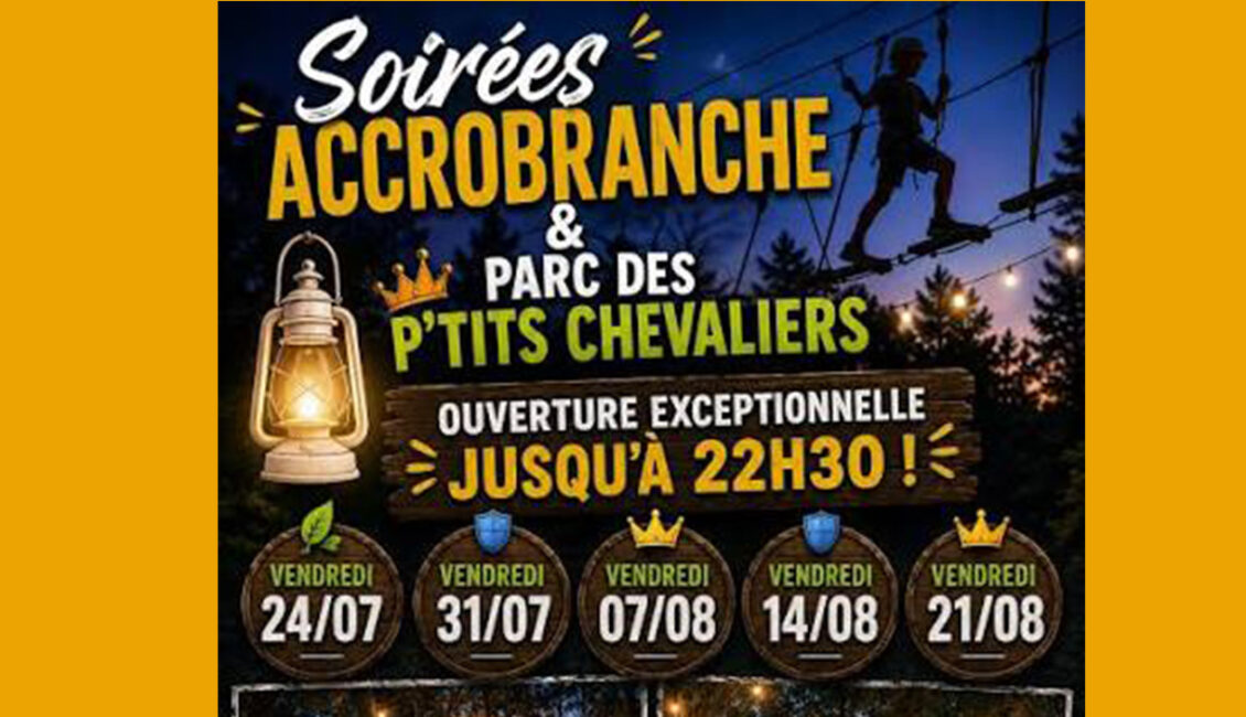 Soirée accrobranche à Saint-Rémy-de-Provence
