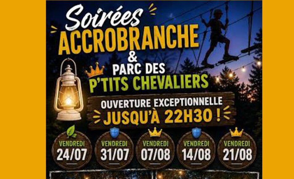 Soirée accrobranche à Saint-Rémy-de-Provence