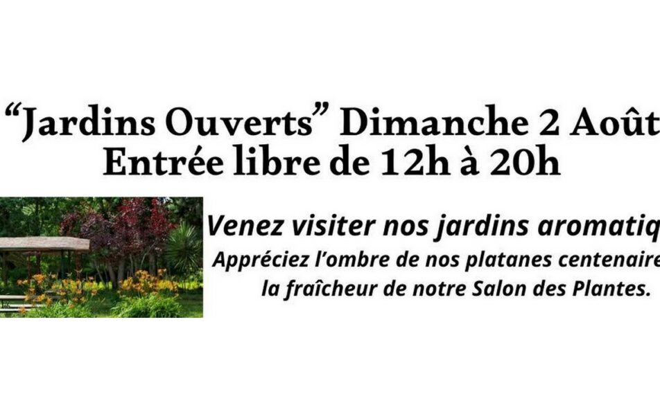 "Jardins ouverts" aux Sentiers de l'Abondance
