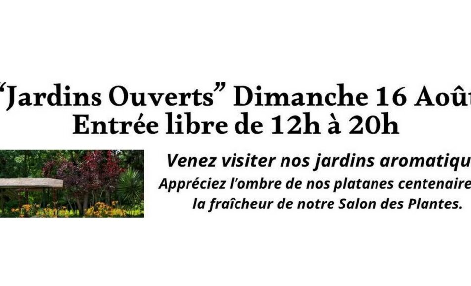 "Jardins ouverts" aux Sentiers de l'Abondance