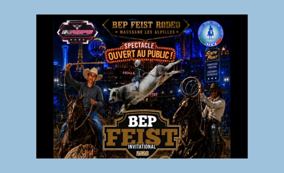 Compétition de roping et spectacle rodéo