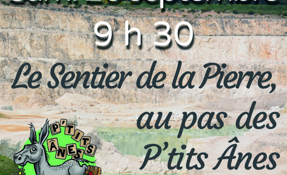 Visite du Sentier de la Pierre aux pas des Ptits Ânes