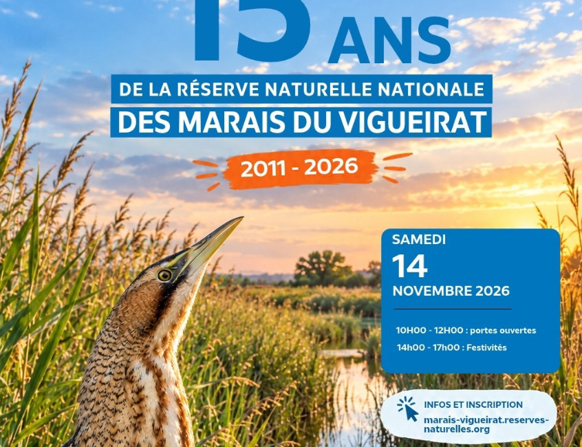 Les 15 ans des marais du Vigueirat